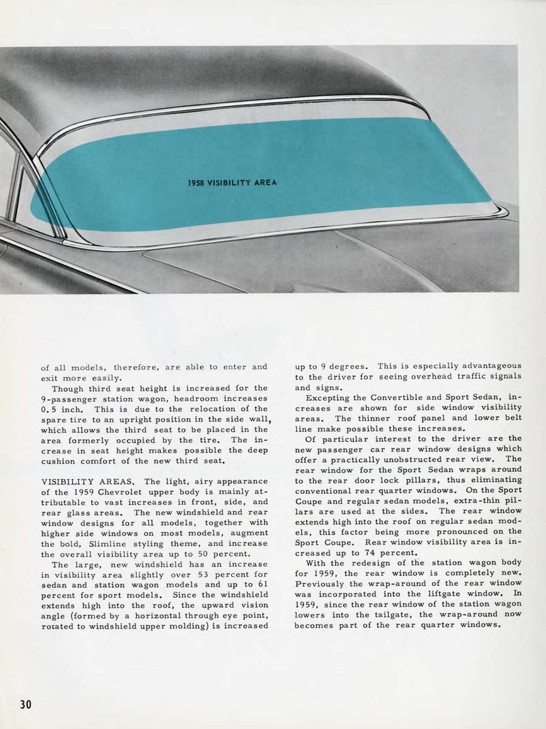 1959 Chevrolet Engineering Features Booklet Page 49